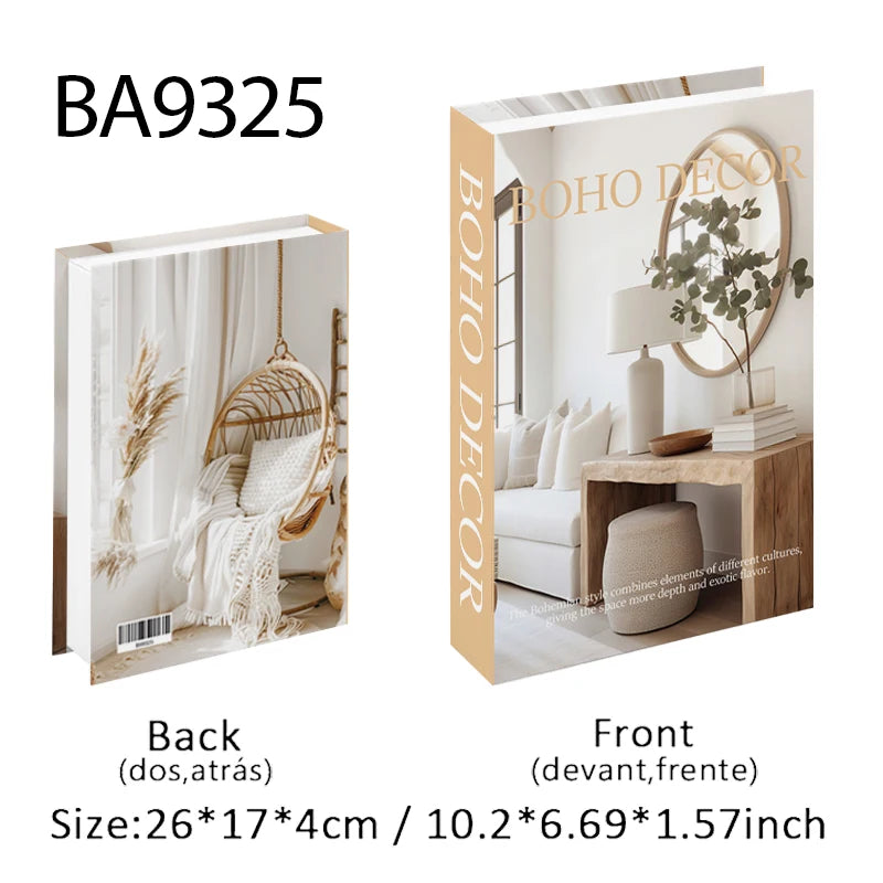 Fake Decorative Storage Book