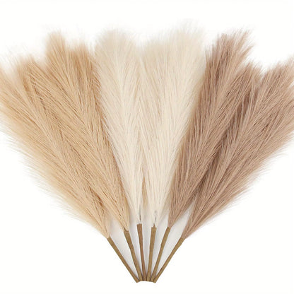 6PCS Artificial Pampas Flower Decor