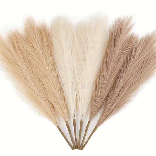 6PCS Artificial Pampas Flower Decor