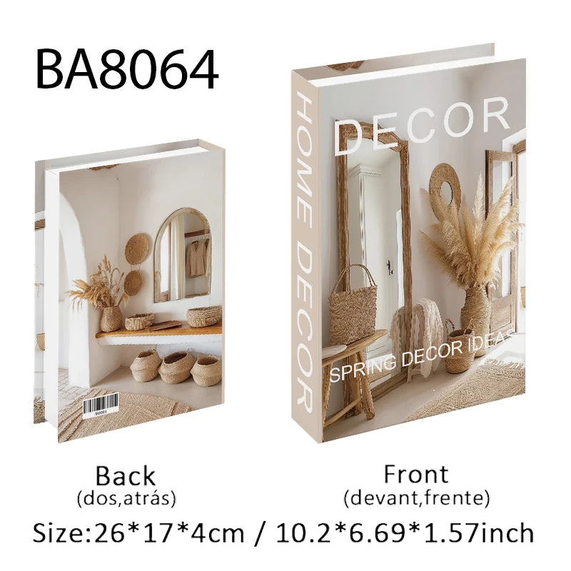 Fake Decorative Storage Book