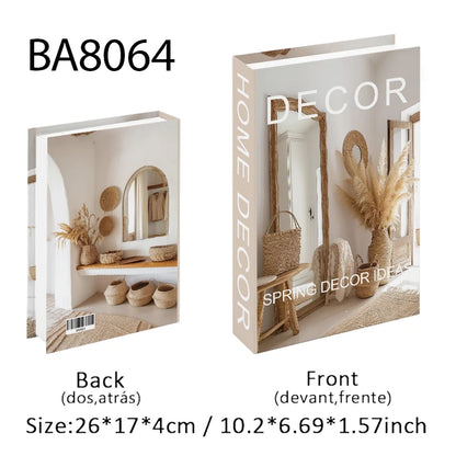 Fake Decorative Storage Book