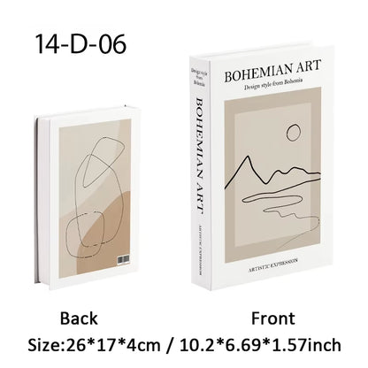 Fake Decorative Storage Book