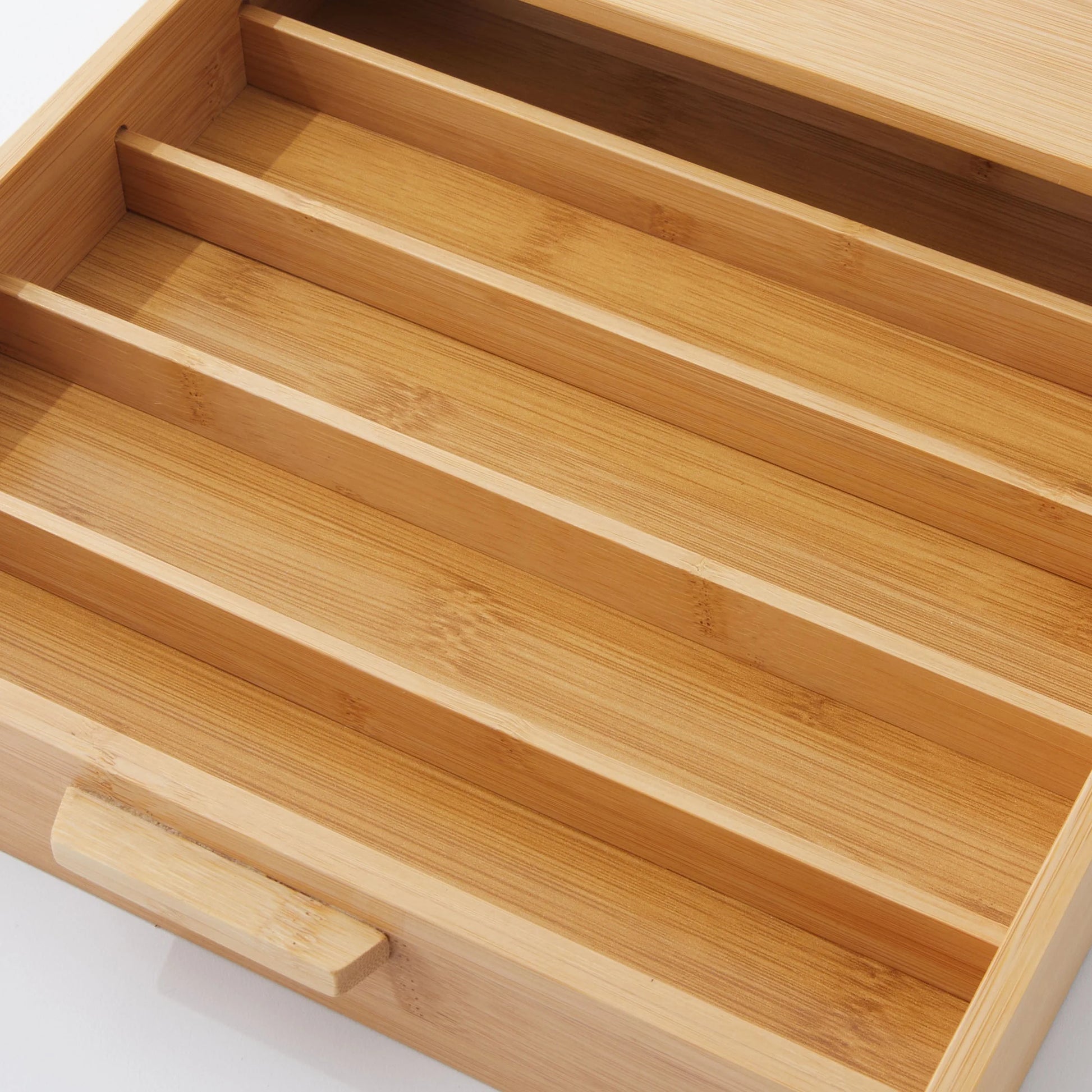 25 Capacity 3" H Bamboo K-Cup and Beverage Organizer