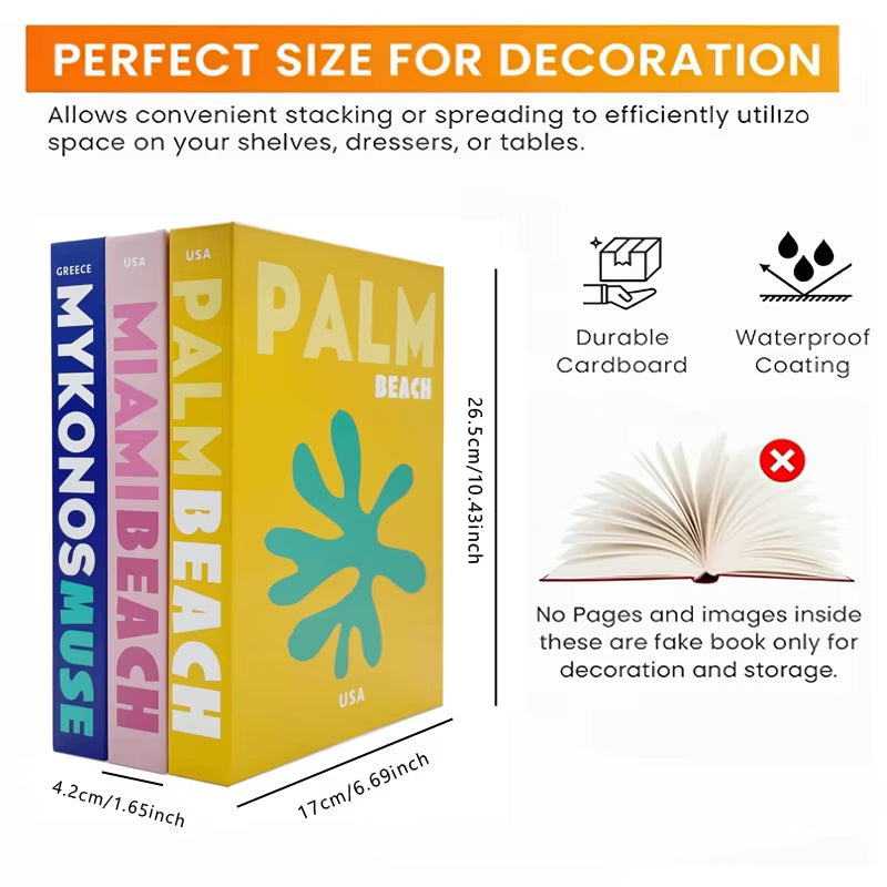 Fake Decorative Storage Book