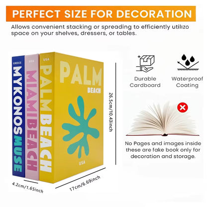 Fake Decorative Storage Book