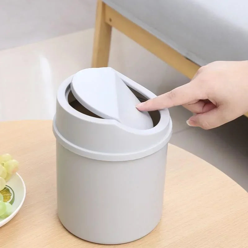 Mini Desktop Trash Can Bin