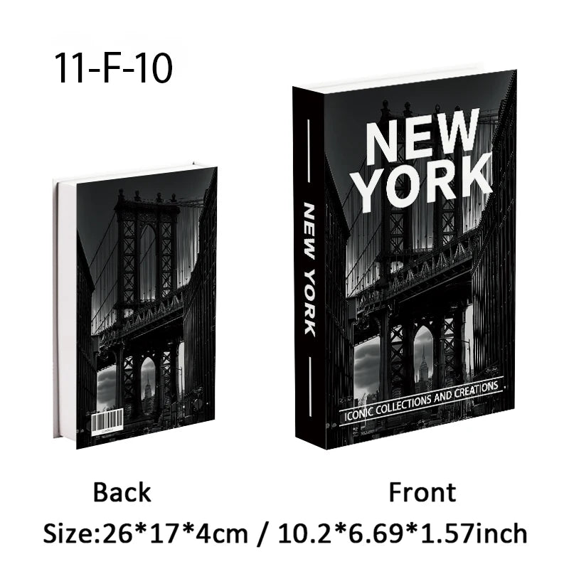 Fake Decorative Storage Book