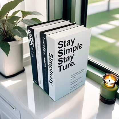 Fake Decorative Storage Book