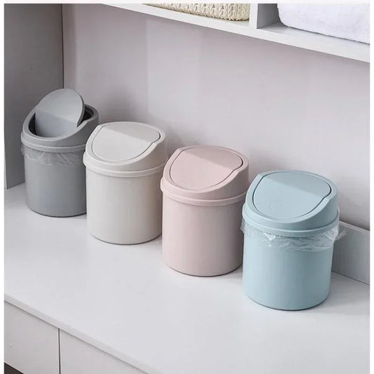 Mini Desktop Trash Can Bin