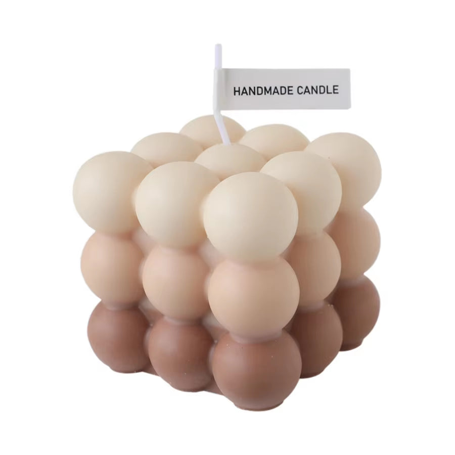 1PC Creative Ball-Shaped Soy Wax Magic Cube Aromatherapy Candle Decor