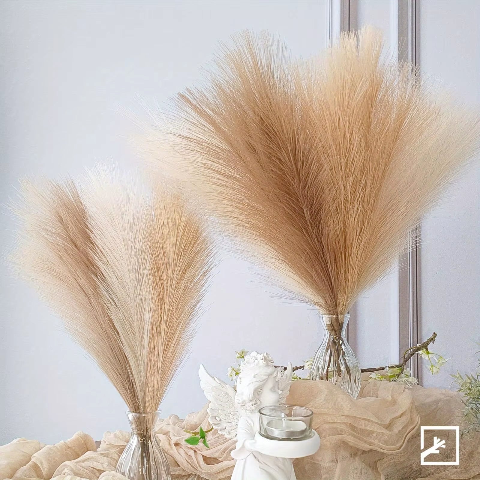 6PCS Artificial Pampas Flower Decor