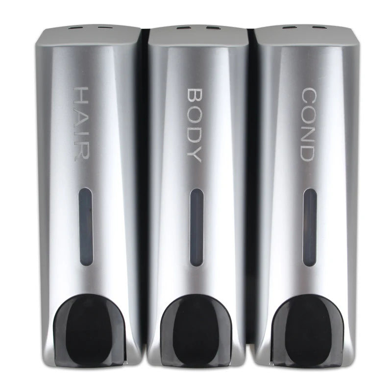 Single/Double/Triple 350Ml Soap Dispenser Wall-Mount 