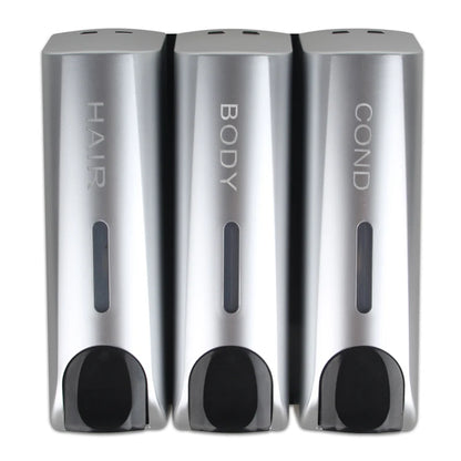 Single/Double/Triple 350Ml Soap Dispenser Wall-Mount 