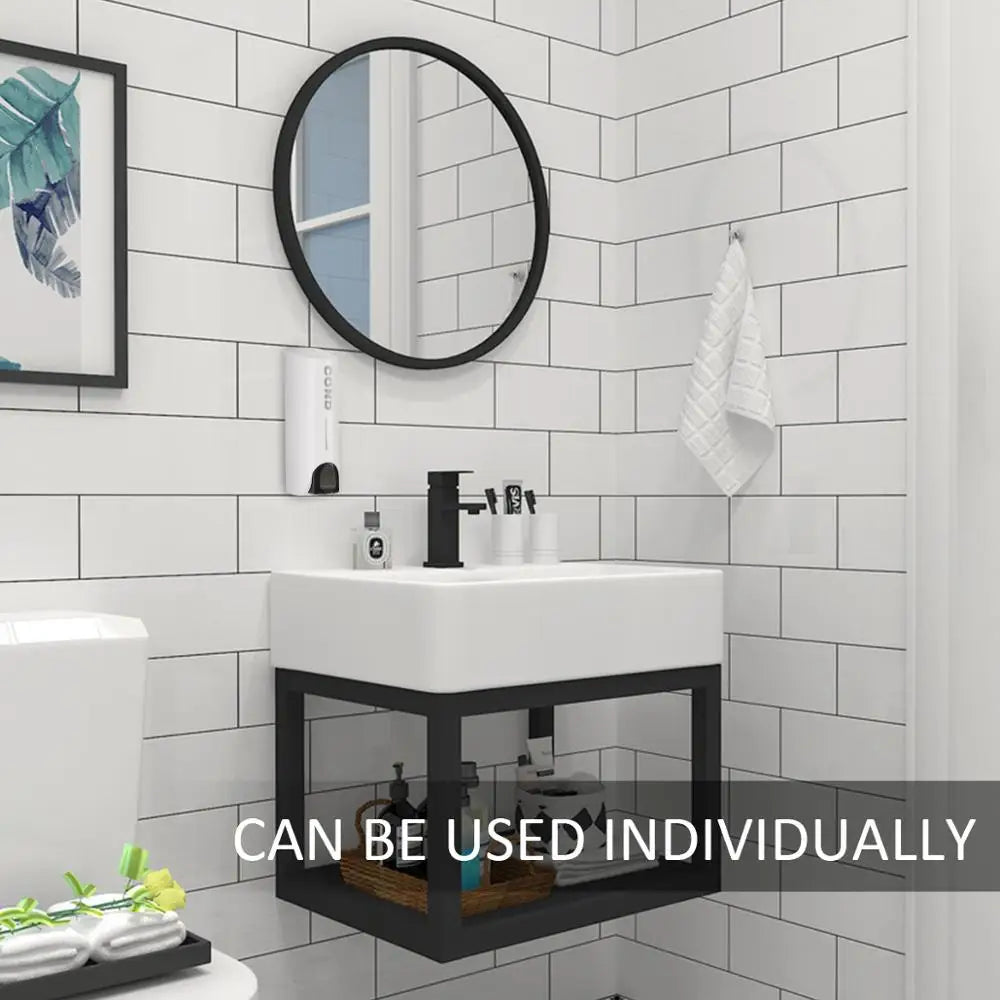 Single/Double/Triple 350Ml Soap Dispenser Wall-Mount 