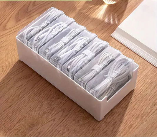 Cable Organizer Storage Box Set 