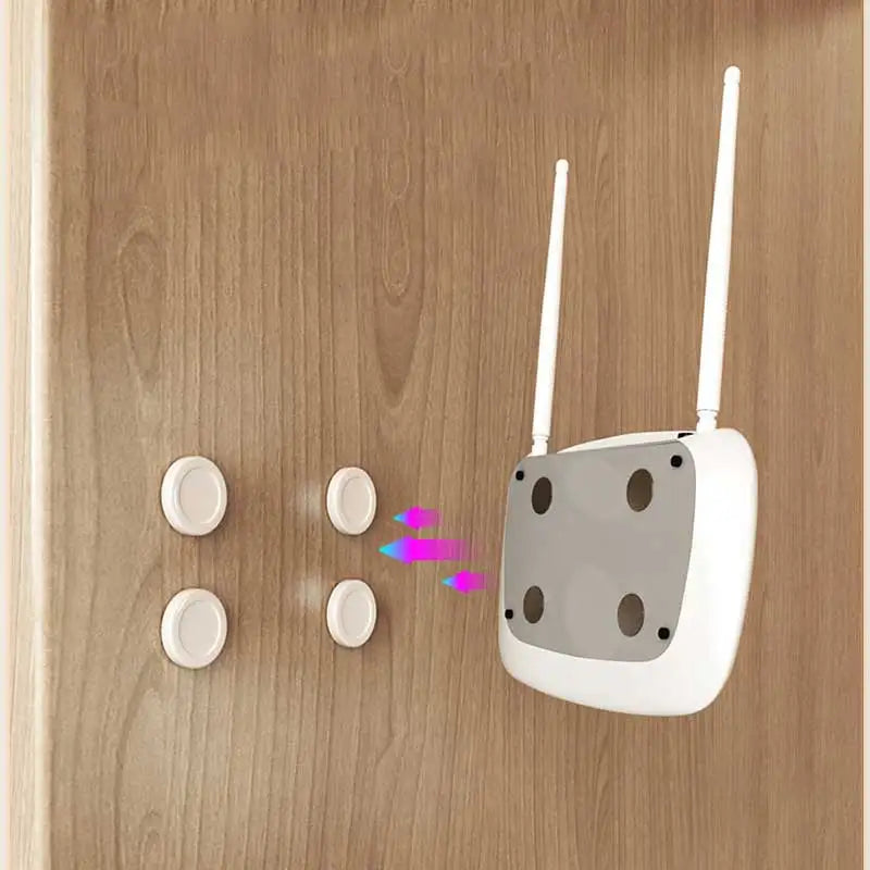 12Pcs Multifuntional Magnetic Holders Wall Mounted Control Anti-Lost 