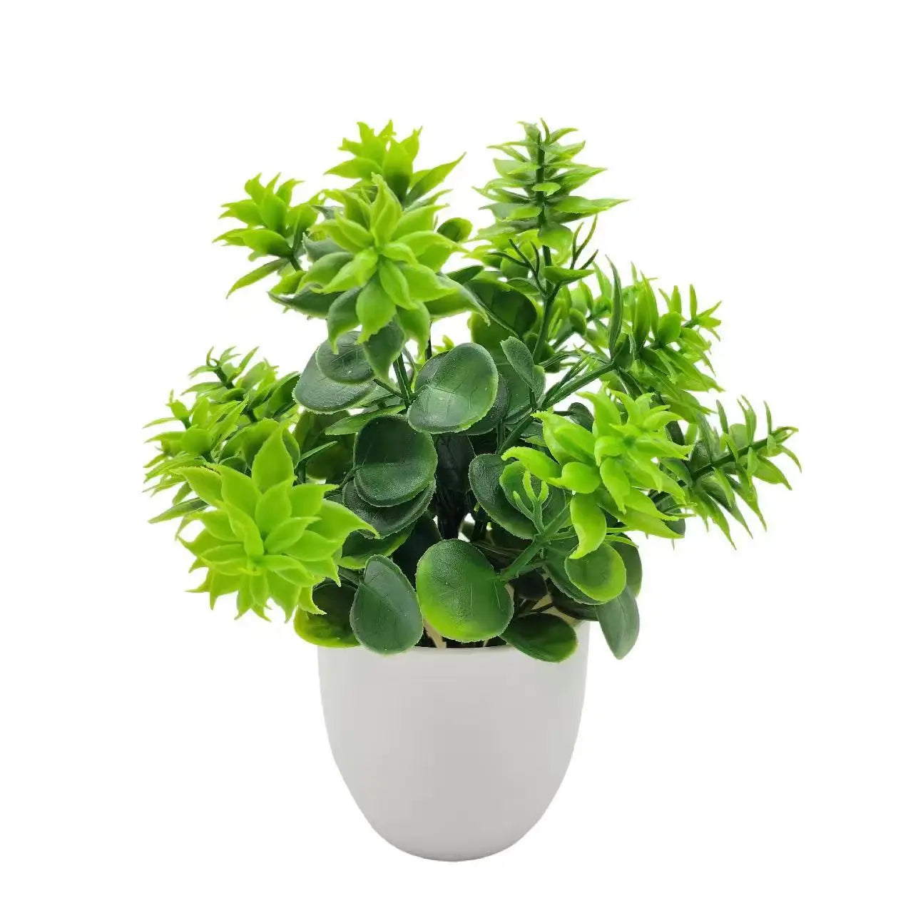 1 Piece Artificial Plants with Plastics Pots Home Decor