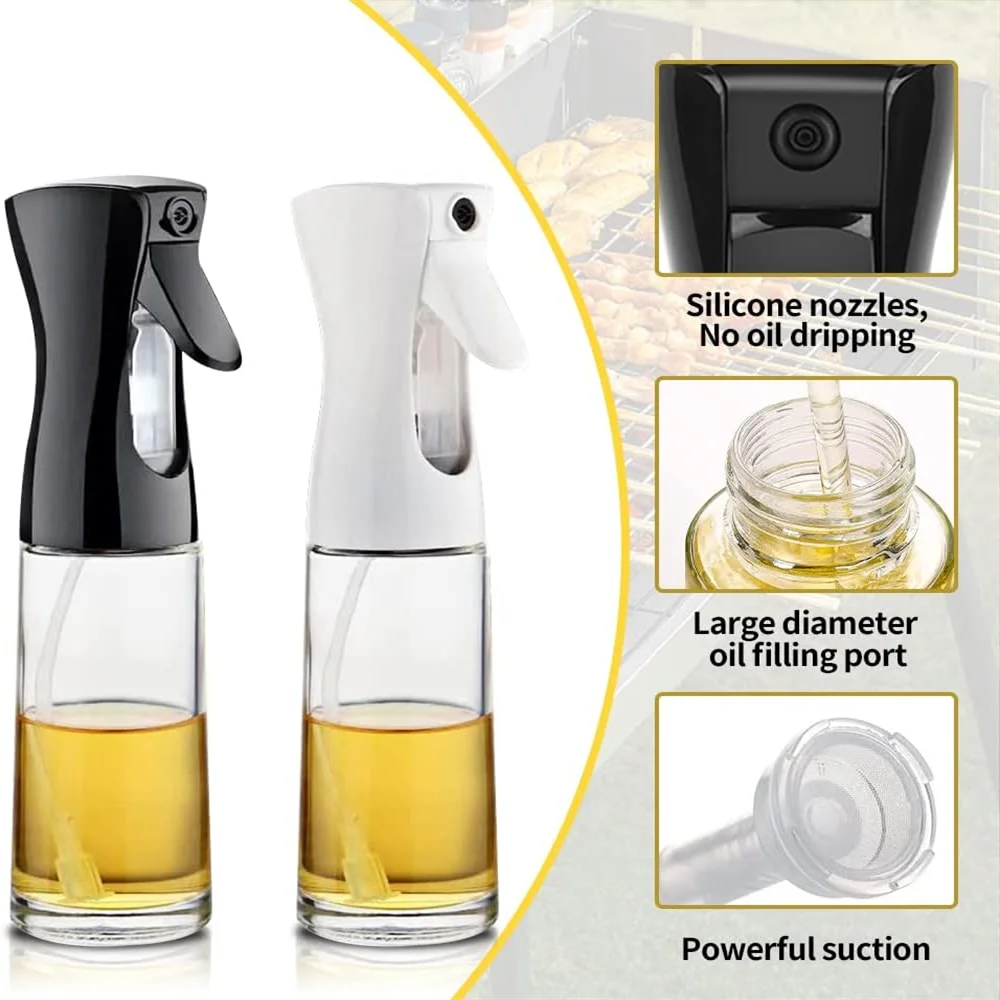 Oil Dispenser Bottle Spray for Cooking 