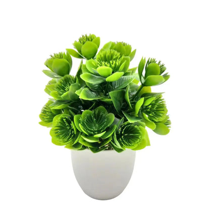 1 Piece Artificial Plants with Plastics Pots Home Decor
