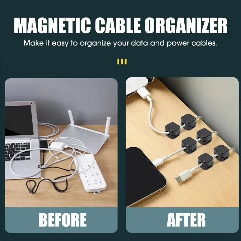 Magnetic Cable Clip Holder Adhesive 