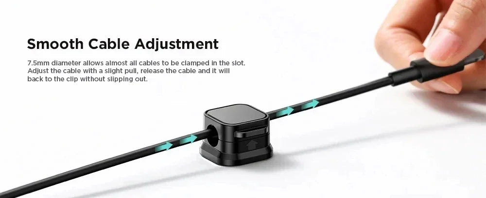 Magnetic Cable Clip Holder Adhesive 