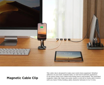 Magnetic Cable Clip Holder Adhesive 