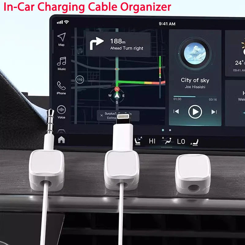 Magnetic Cable Clip Holder Adhesive 