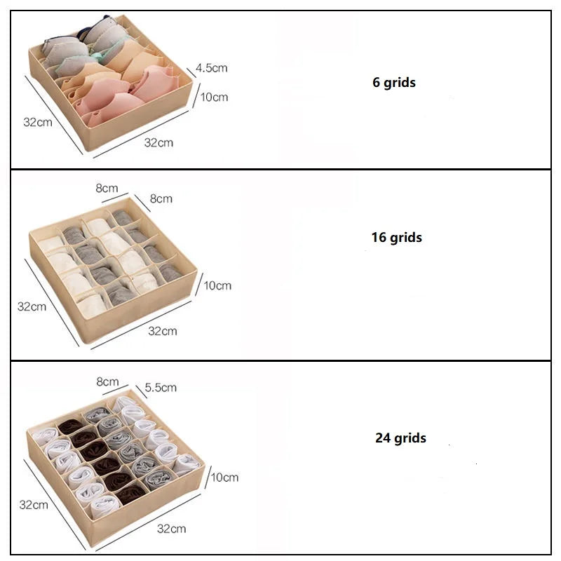 Drawer Insert Underwear Organizer 