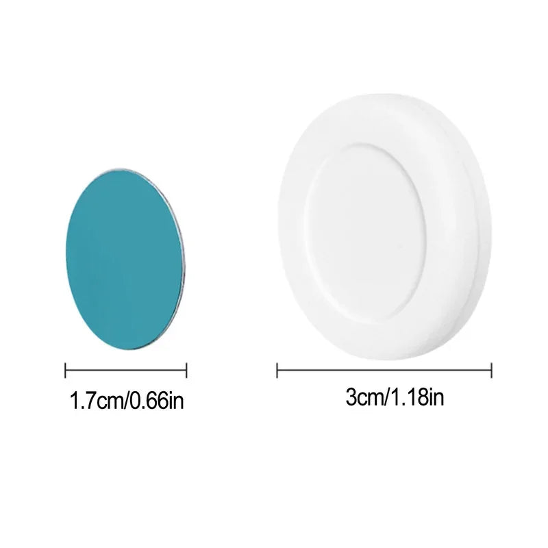 12Pcs Multifuntional Magnetic Holders Wall Mounted Control Anti-Lost 