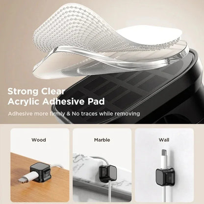 Magnetic Cable Clip Holder Adhesive 